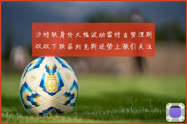 沙特联身价大幅波动雷特吉努涅斯双双下跌菲利克斯逆势上涨引关注